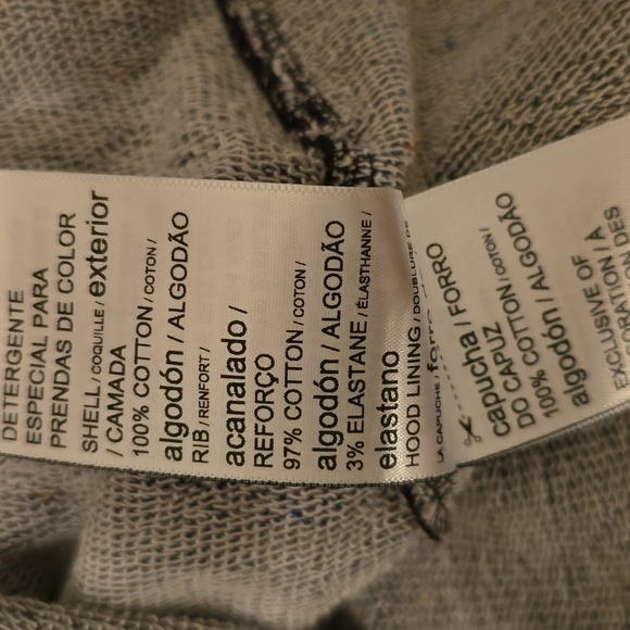 PUMA BRAND SIGNATURE WOMENS SPECKLED BLACK PULLOVER HOODIE SIZE MEDIUM - Picture 15 of 16